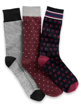 3 Pack Cotton Blend Sock