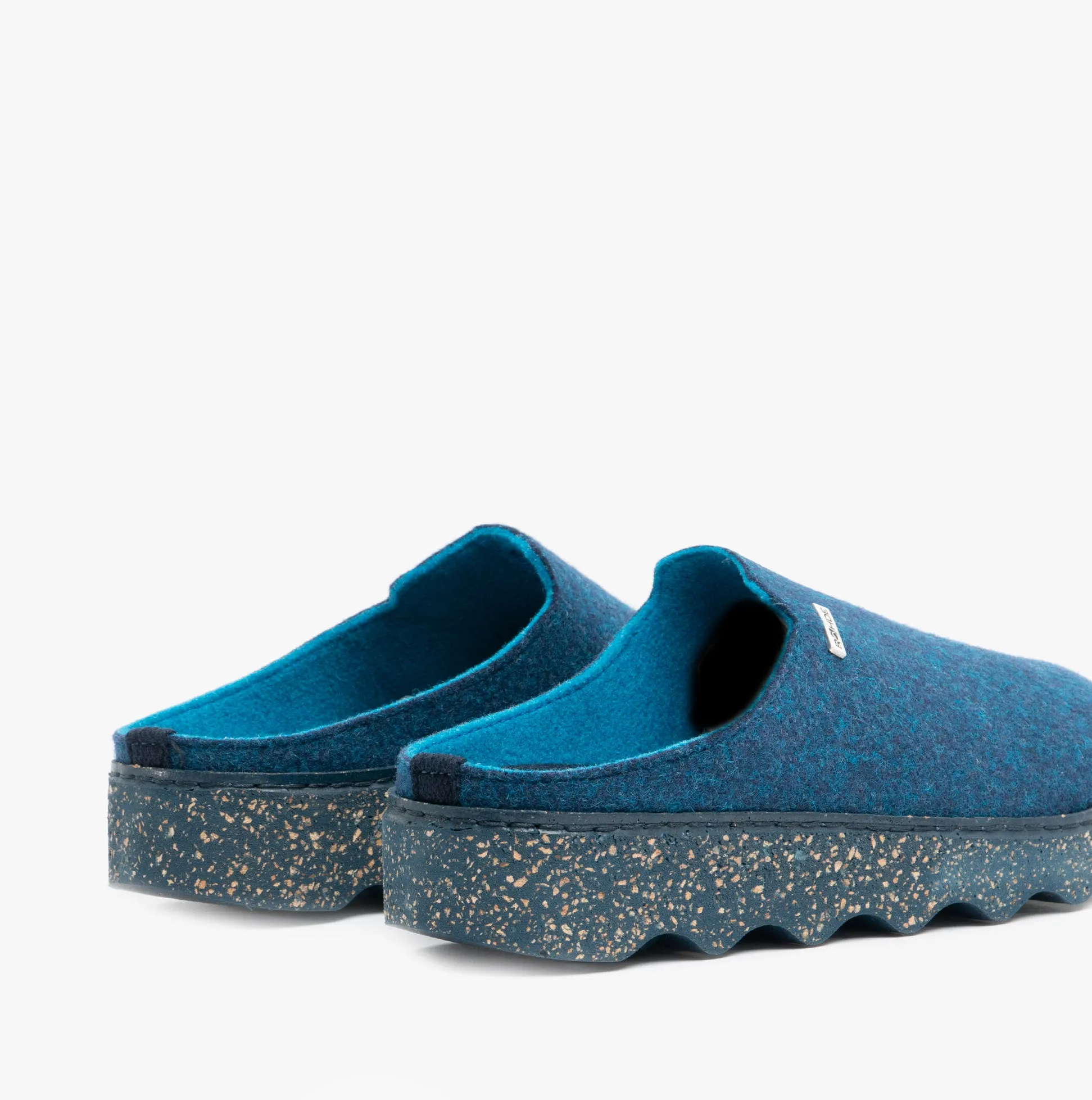 6120-54 Womens Slippers Petrol