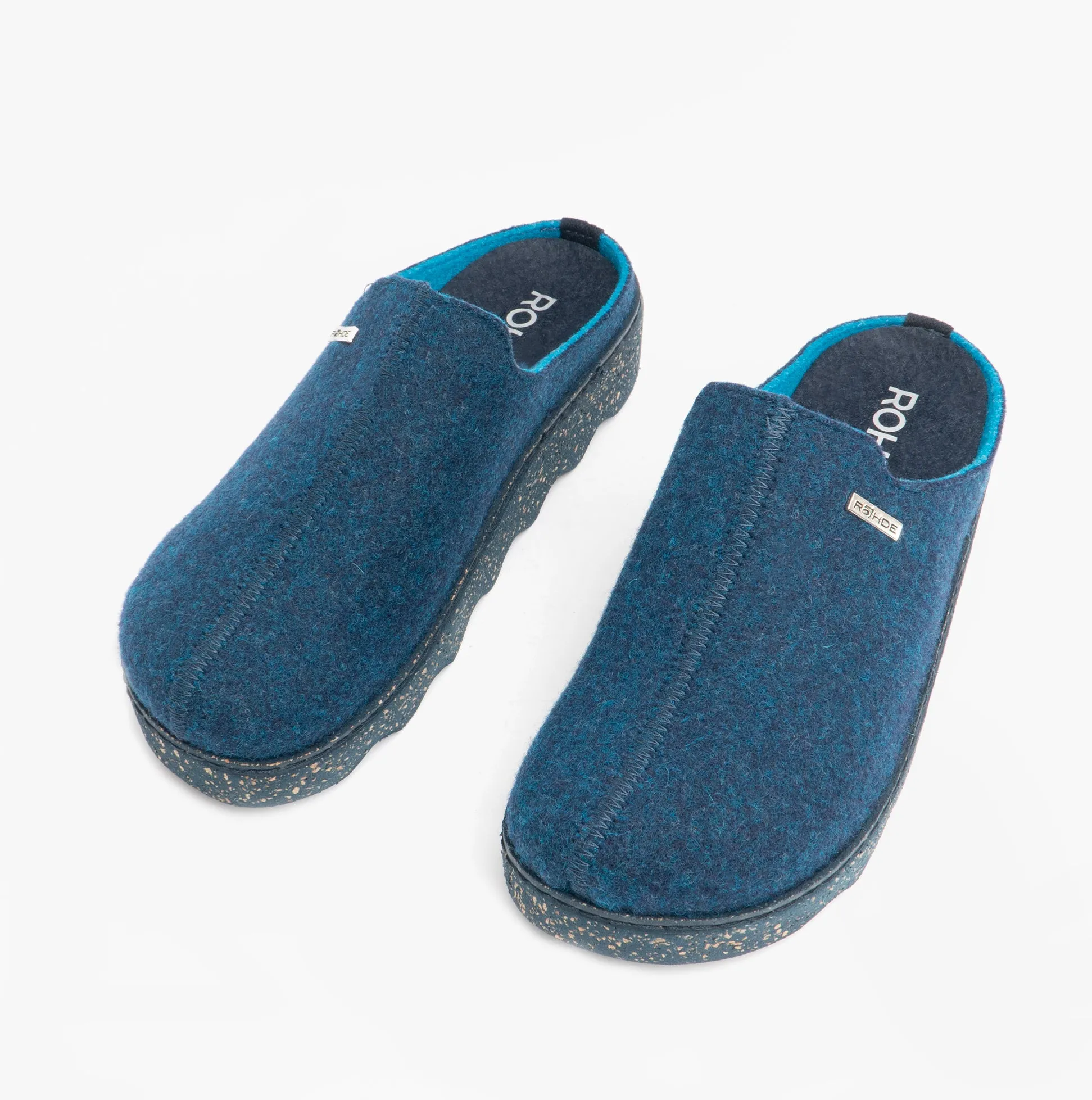 6120-54 Womens Slippers Petrol