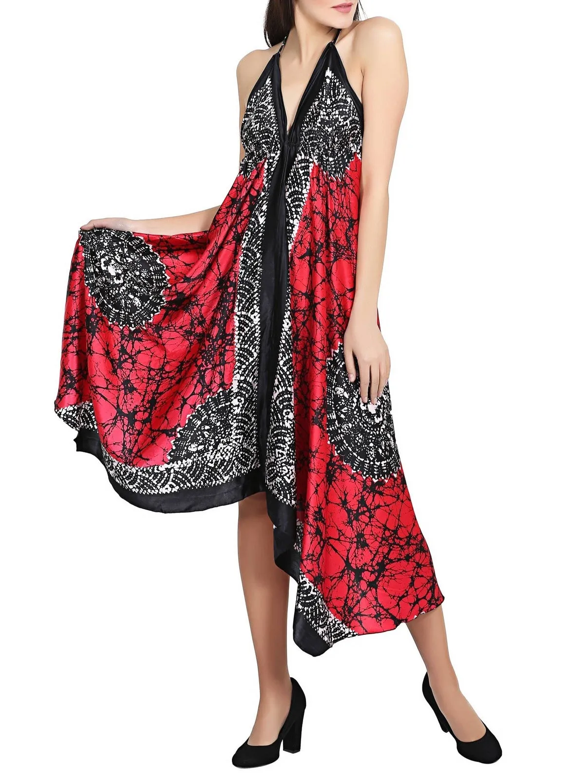 801 Batik Scarf Dress