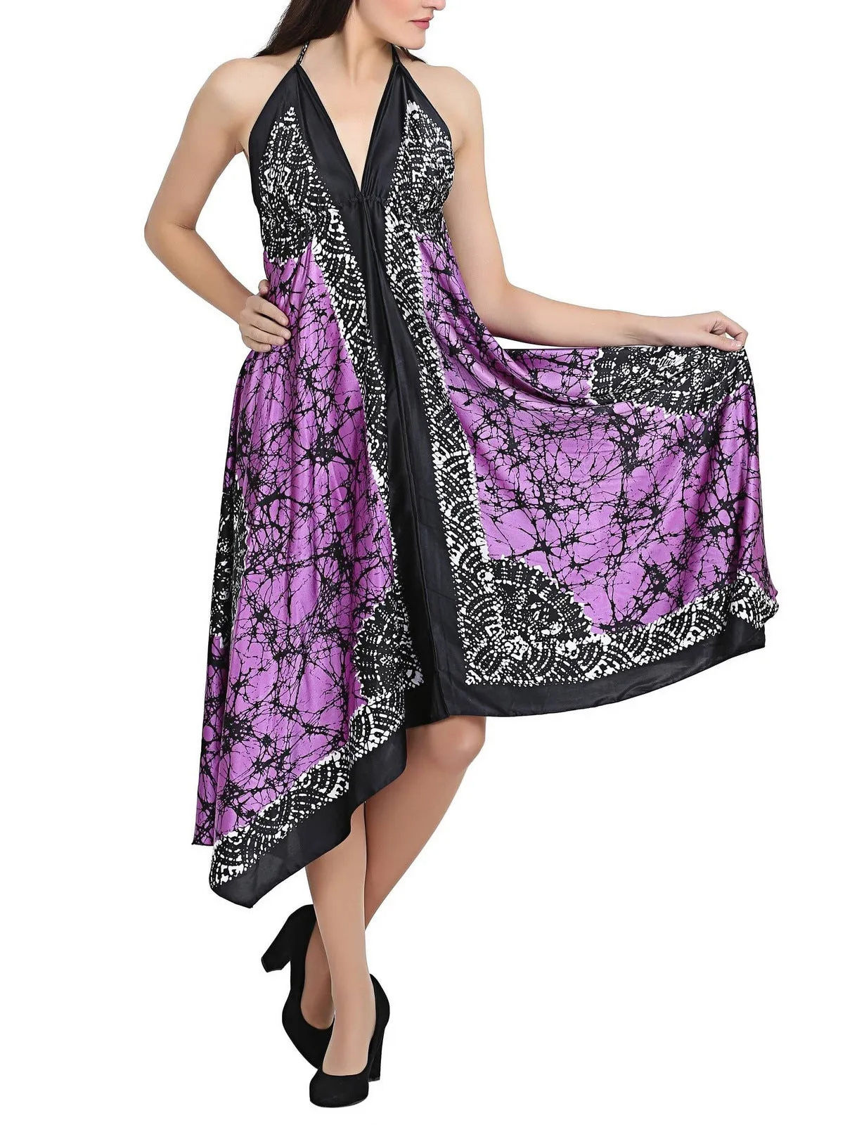 801 Batik Scarf Dress