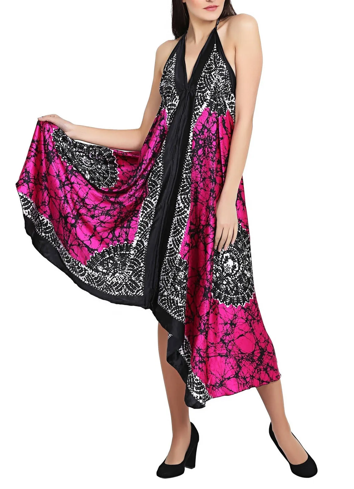 801 Batik Scarf Dress