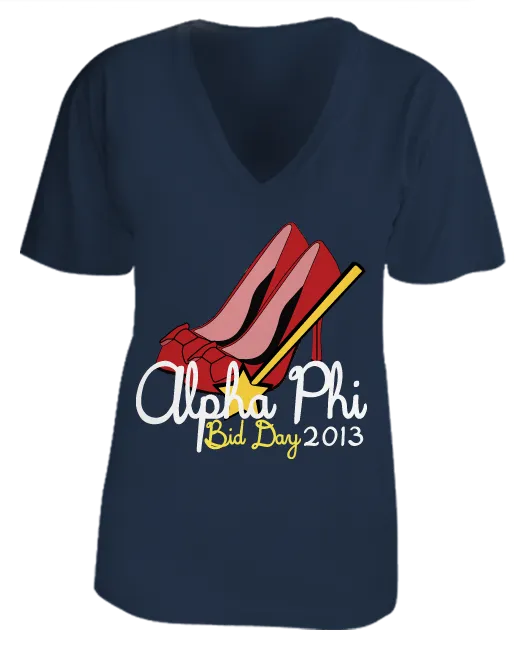 Alpha Phi Ruby Slippers Bid Day