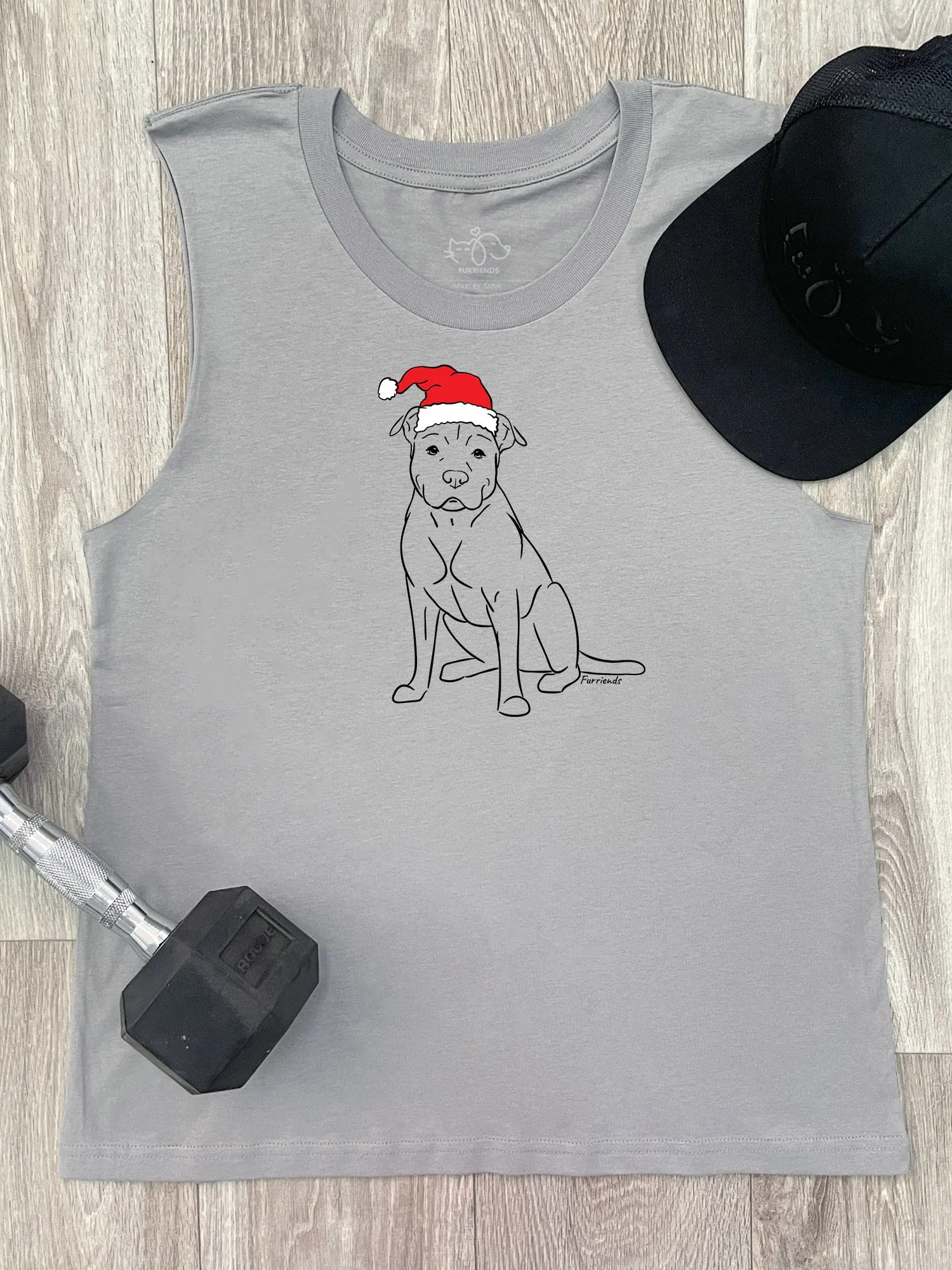 American Staffordshire Terrier Christmas Edition Marley Tank