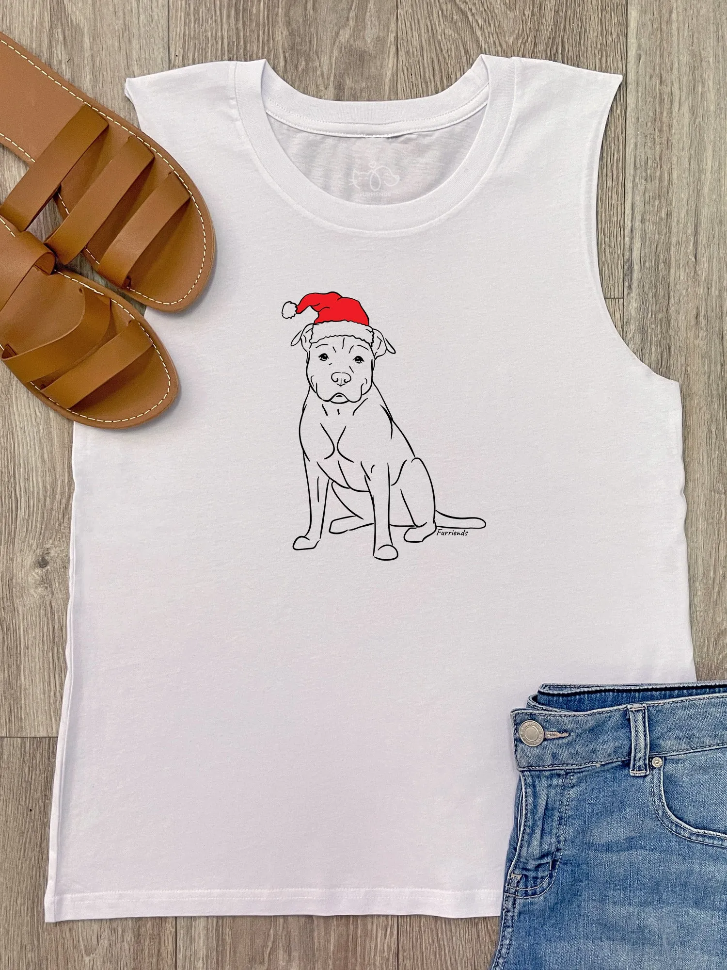 American Staffordshire Terrier Christmas Edition Marley Tank