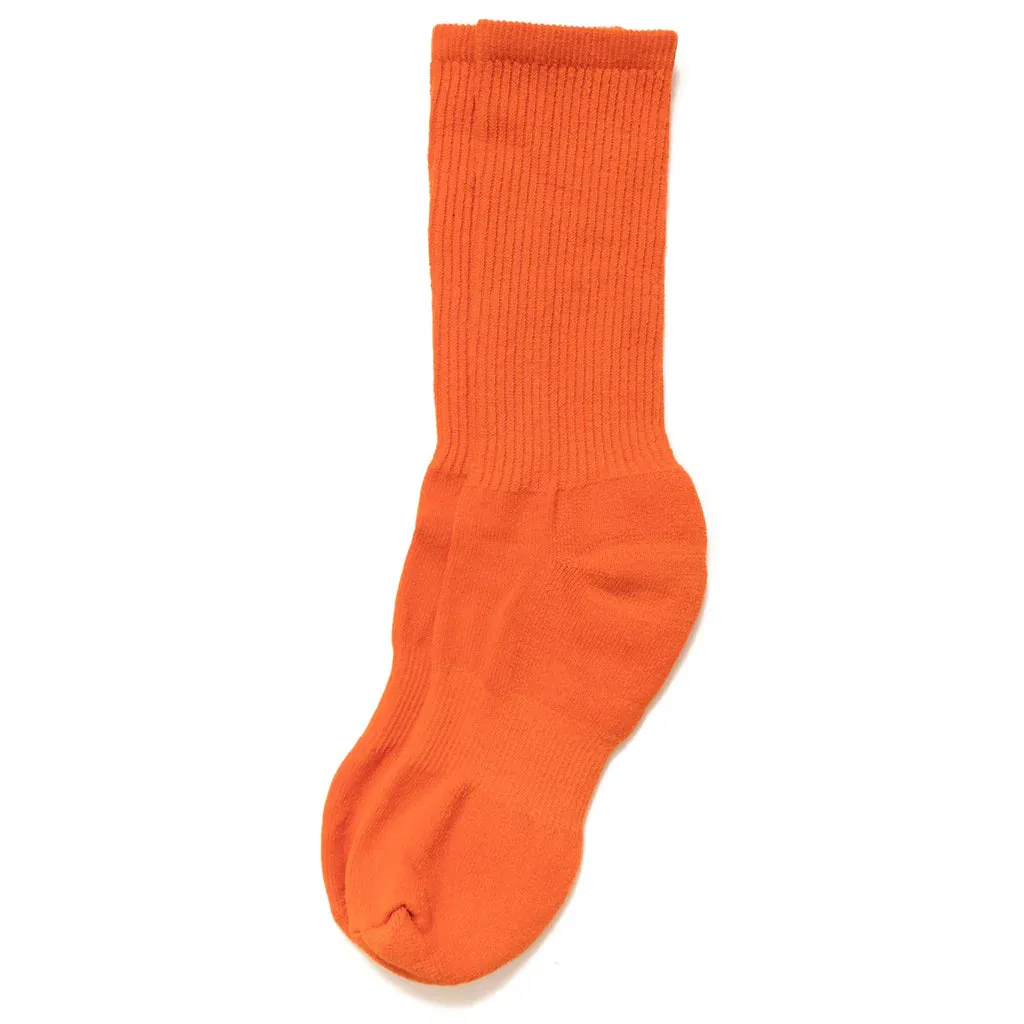 American Trench Solid cotton socks - orange