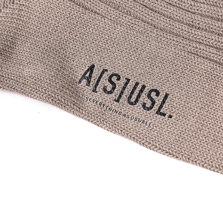 A[S]USL NEW SIGNATURE SOCKS-MOKA