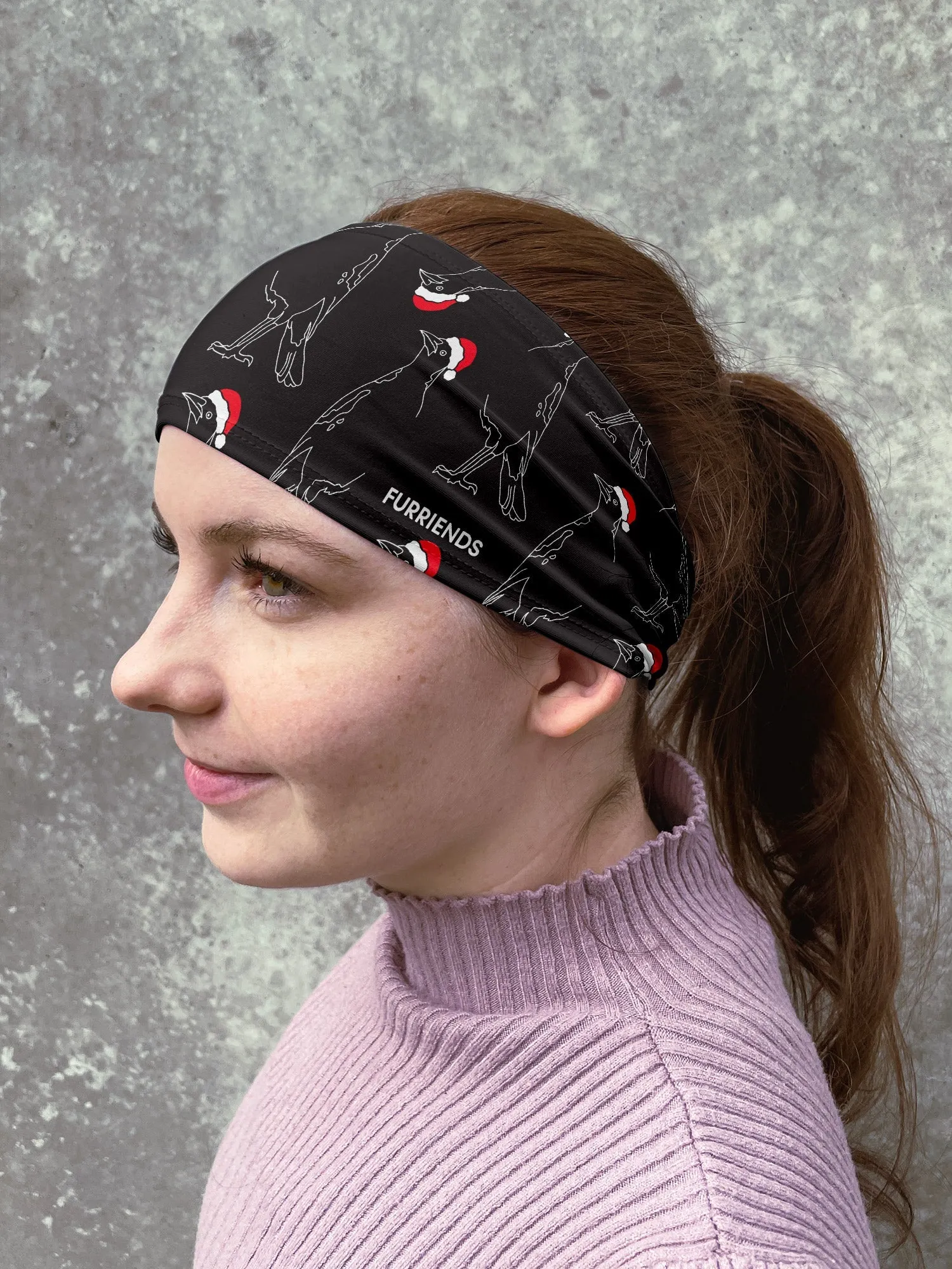 Australian Magpie - Christmas Edition Eco Performance Headband