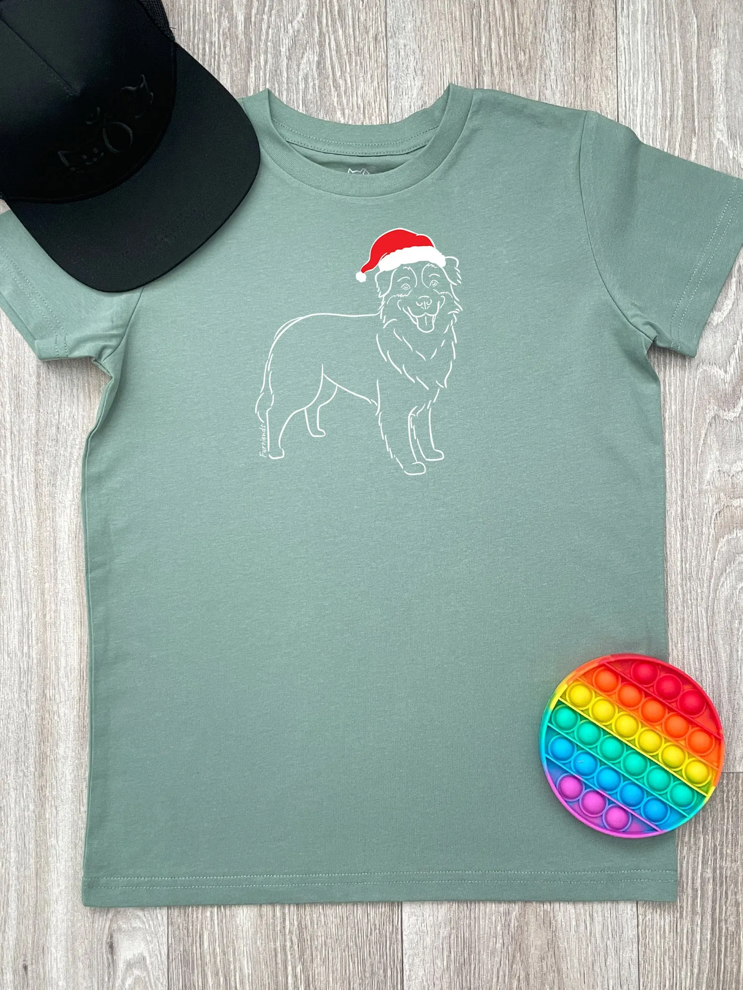 Australian Shepherd Christmas Edition Youth Tee