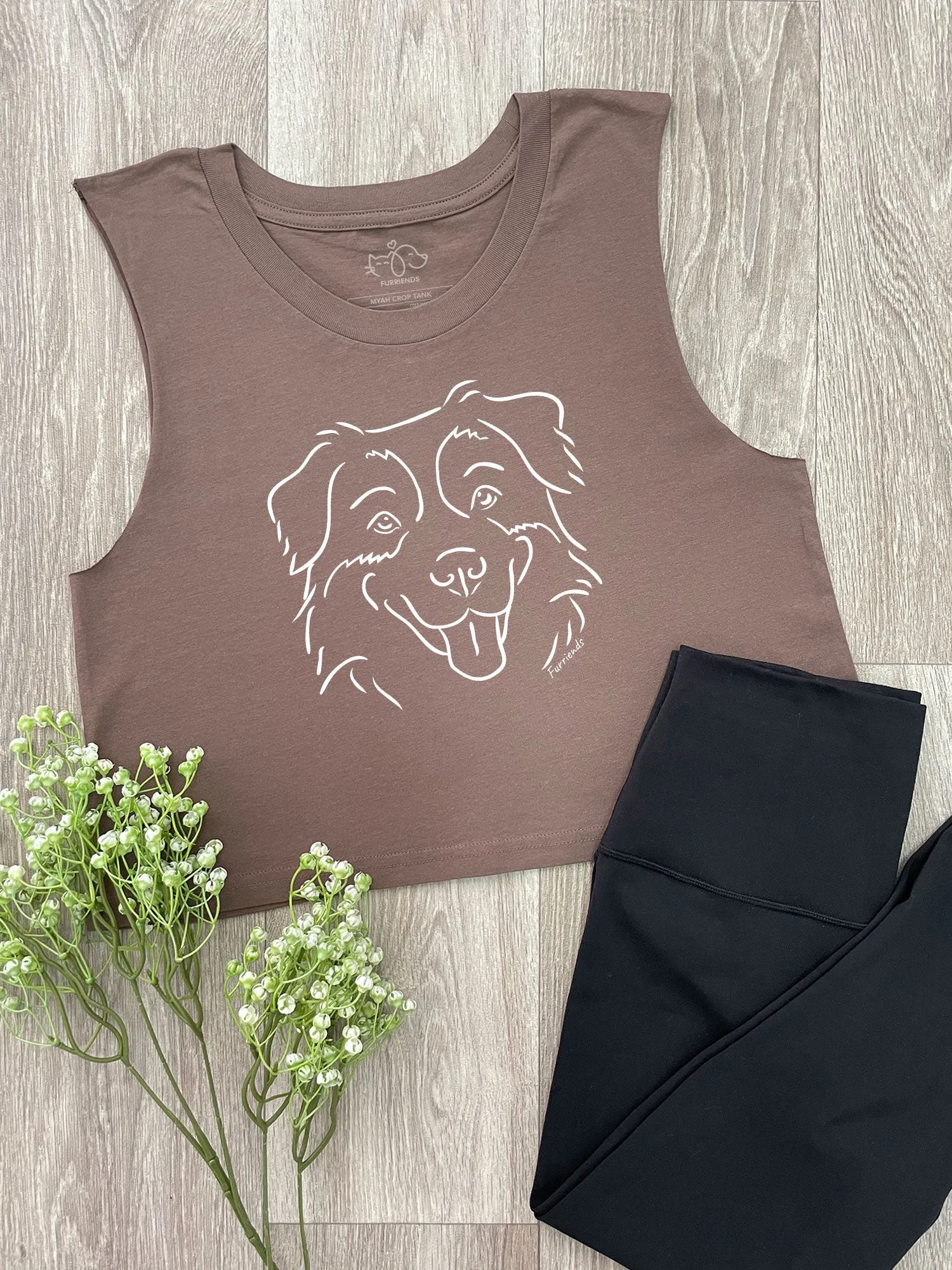 Australian Shepherd Myah Crop Tank