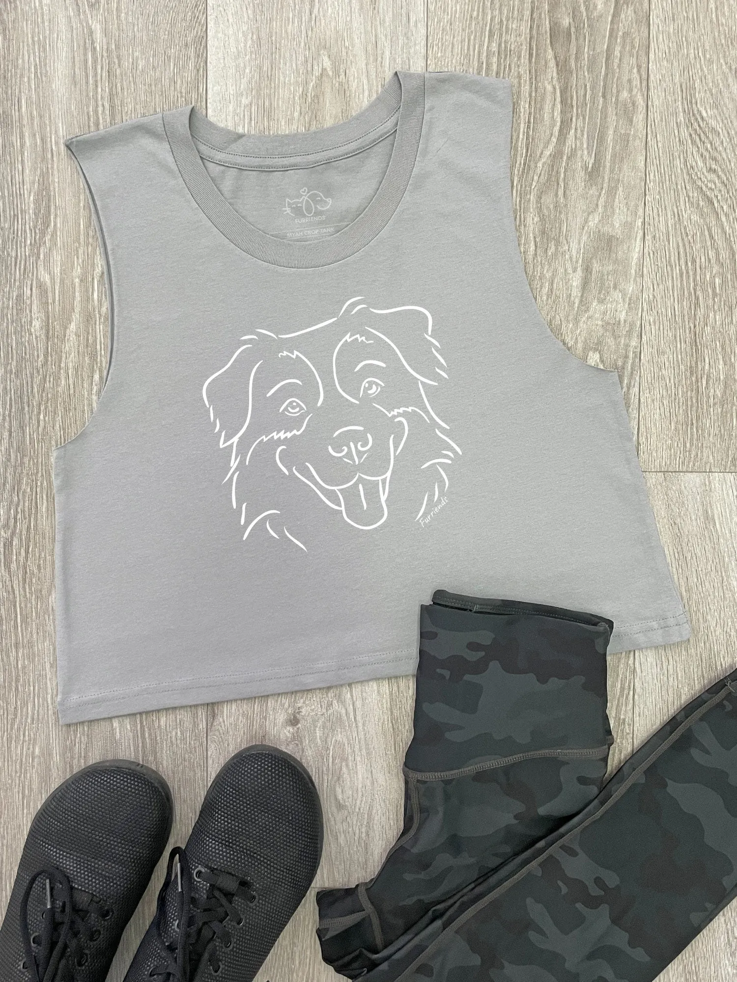 Australian Shepherd Myah Crop Tank