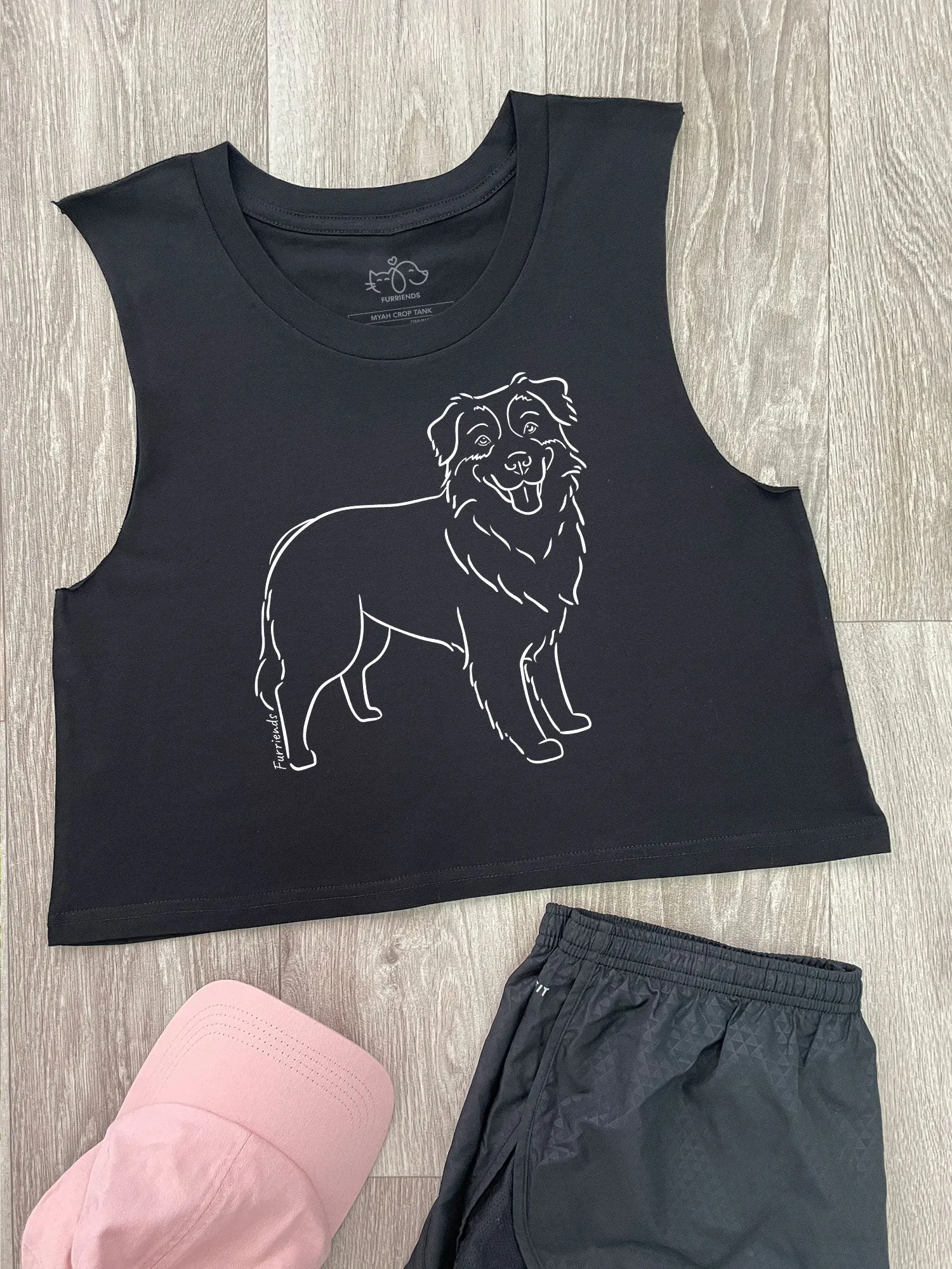 Australian Shepherd Myah Crop Tank