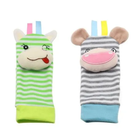 Baby Toys 0-12 Months Cute Stuffed Animals Baby Rattle Socks