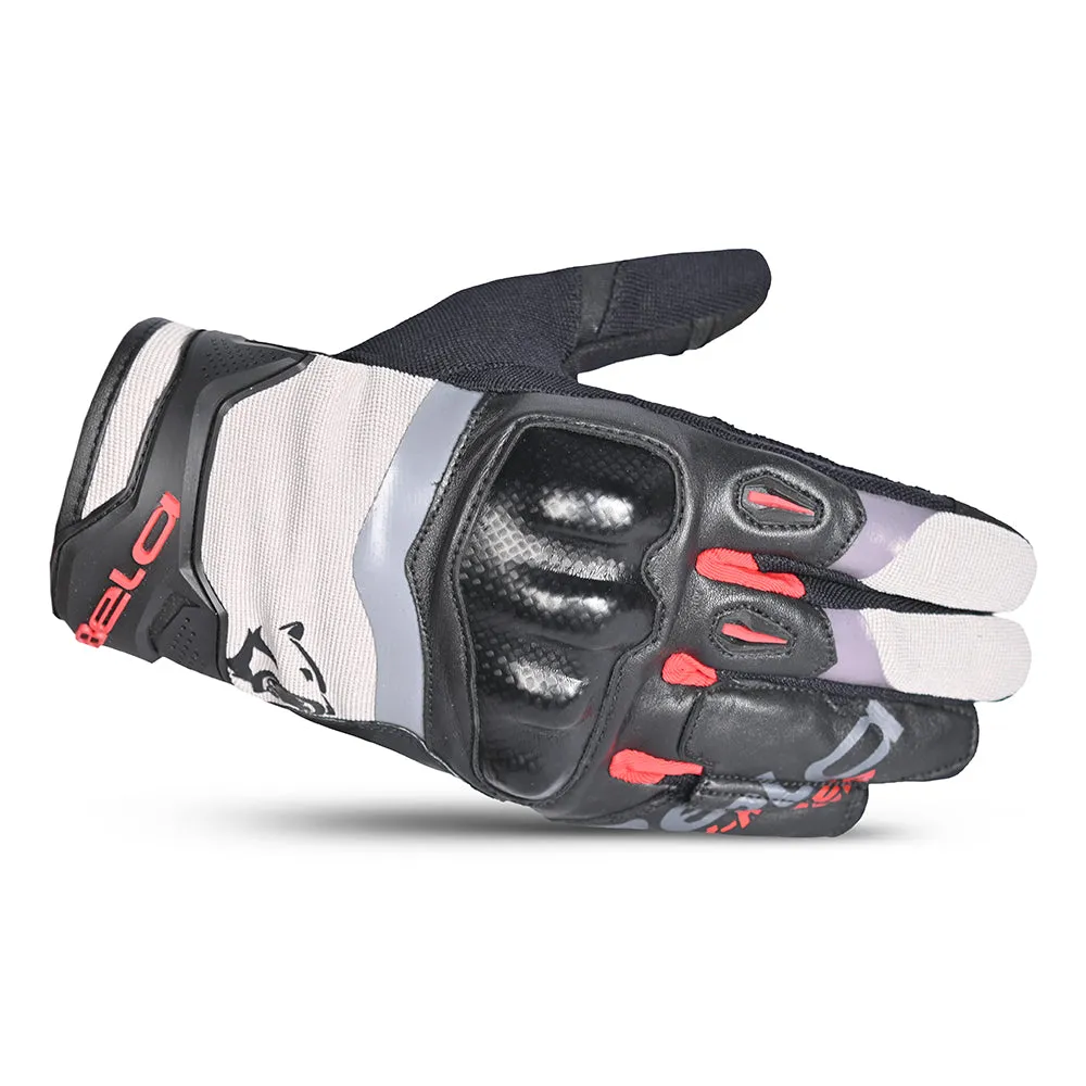 BELA - Daring  Racing Gloves - Black Grey Red