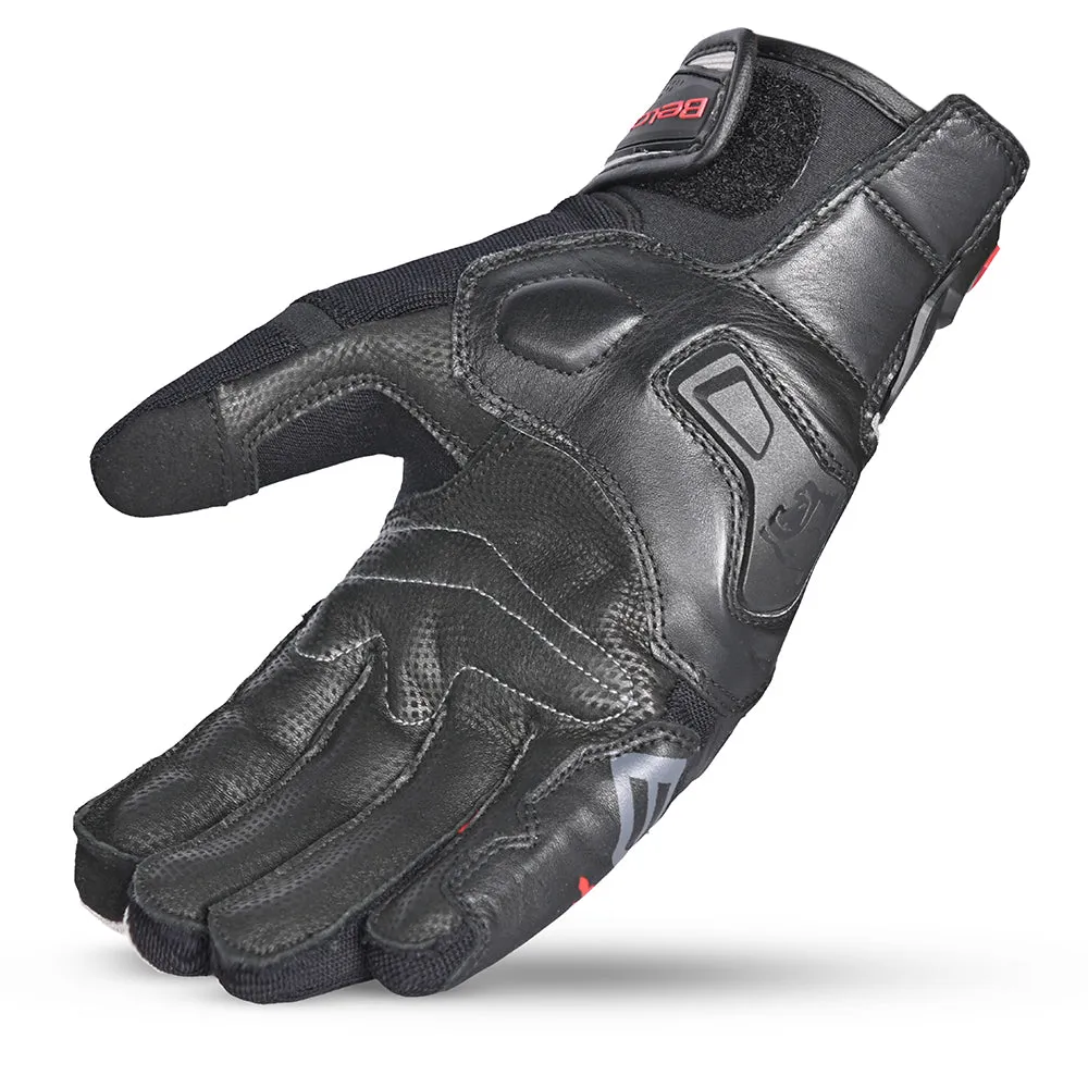 BELA - Daring  Racing Gloves - Black Grey Red