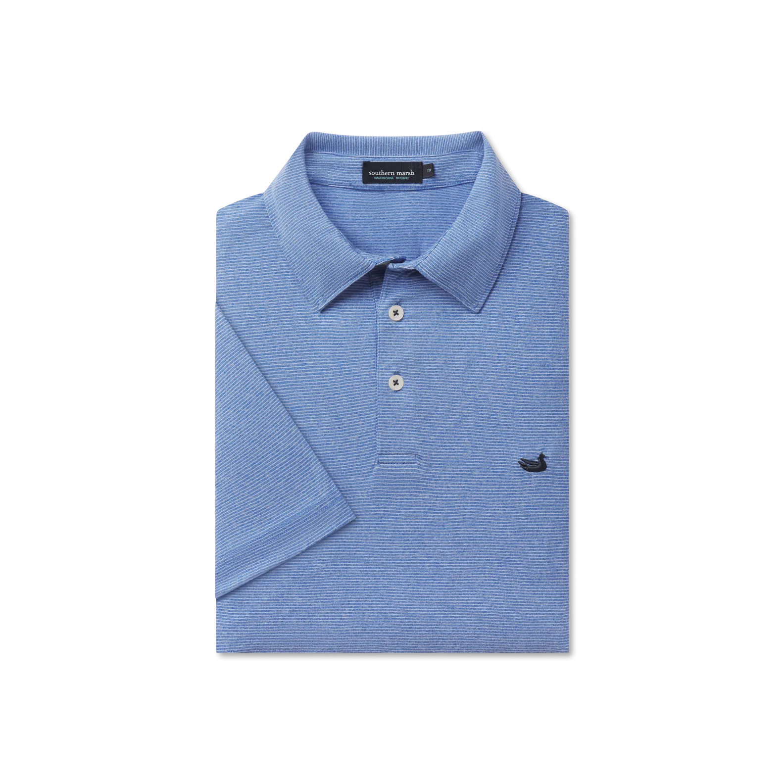 Biscayne Heather Performance Polo