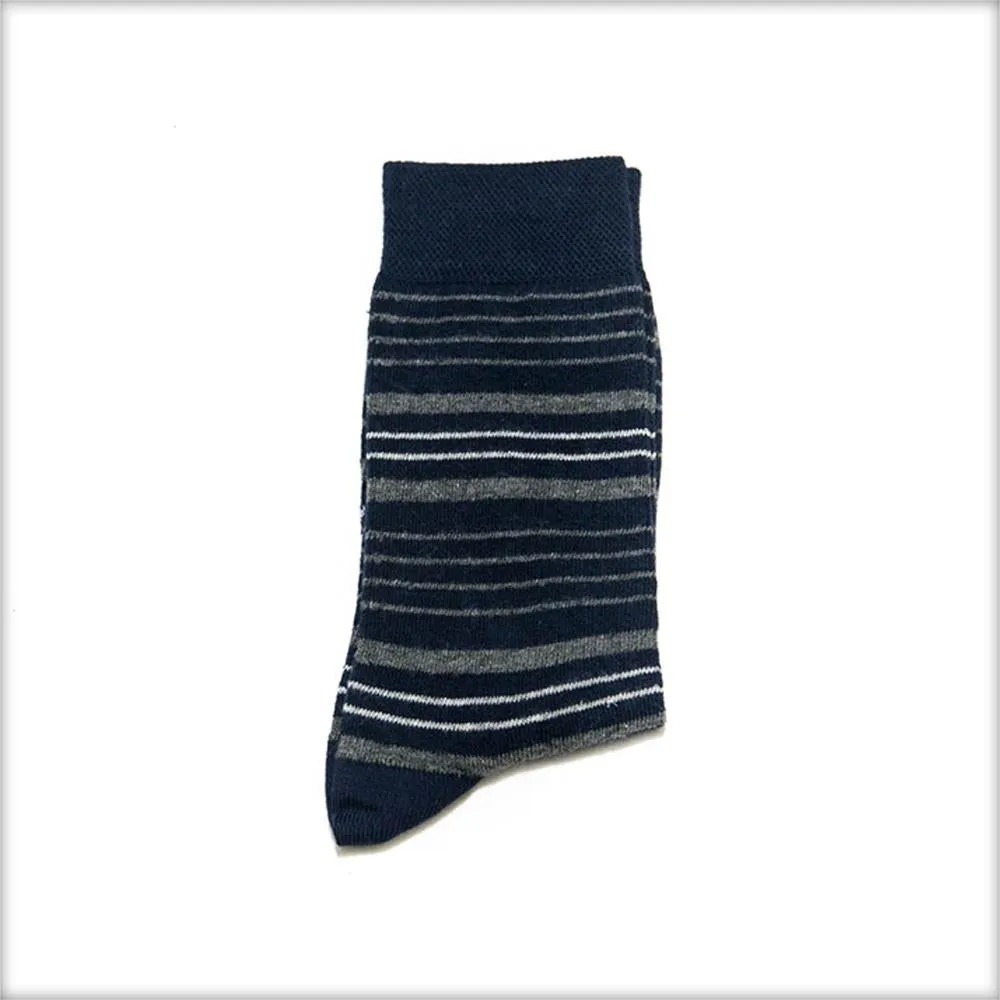 Blue & Grey Socks For Men – Lycra LTP – KL-12