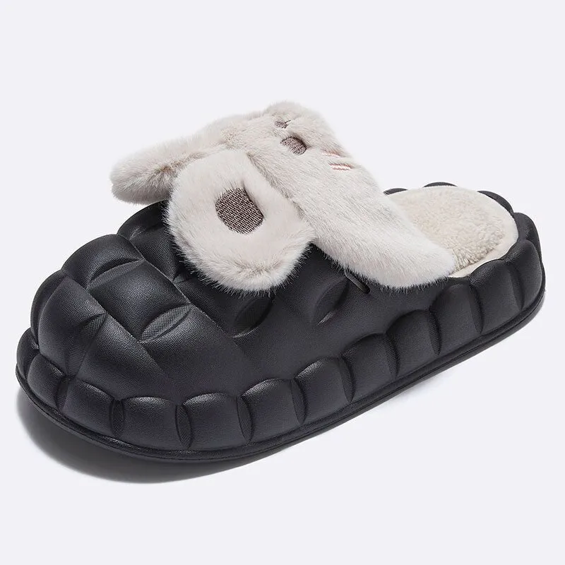 Bunny Waterproof Fluffy Winter Slippers MK18521