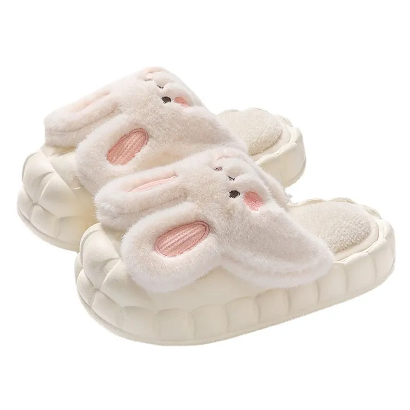 Bunny Waterproof Fluffy Winter Slippers MK18521