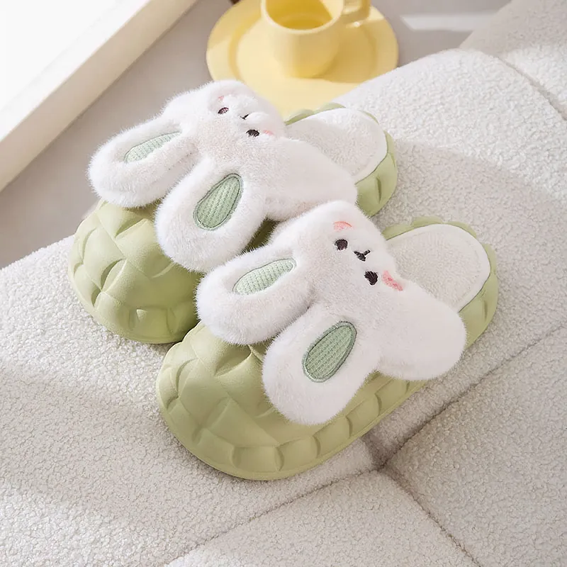 Bunny Waterproof Fluffy Winter Slippers MK18521