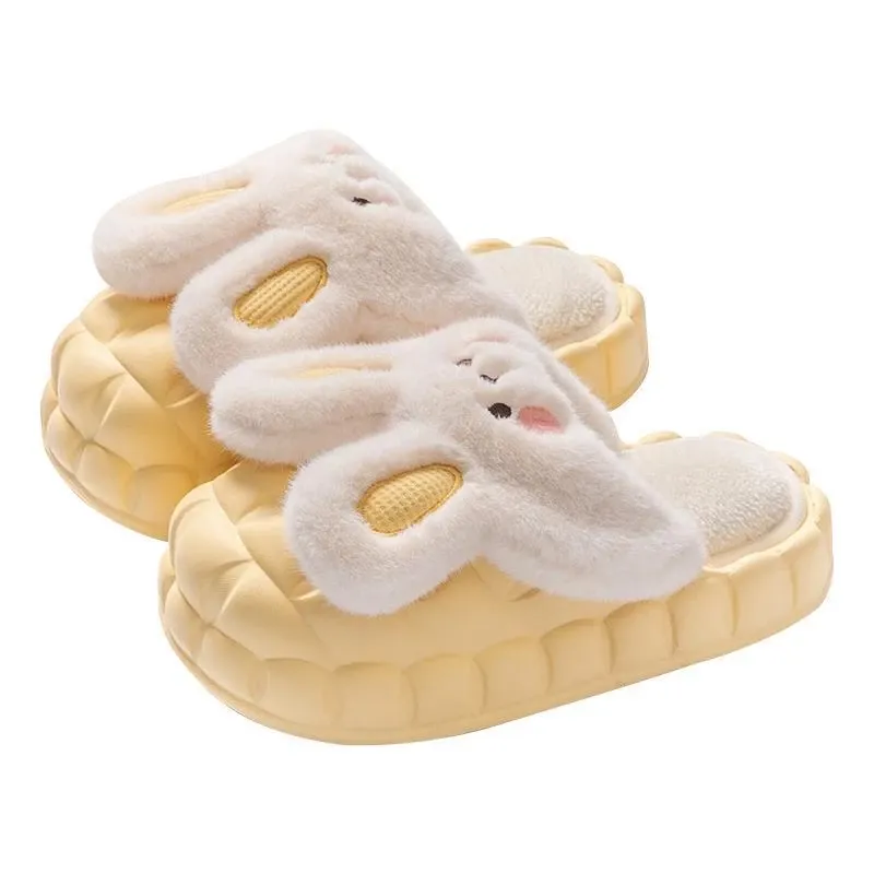 Bunny Waterproof Fluffy Winter Slippers MK18521