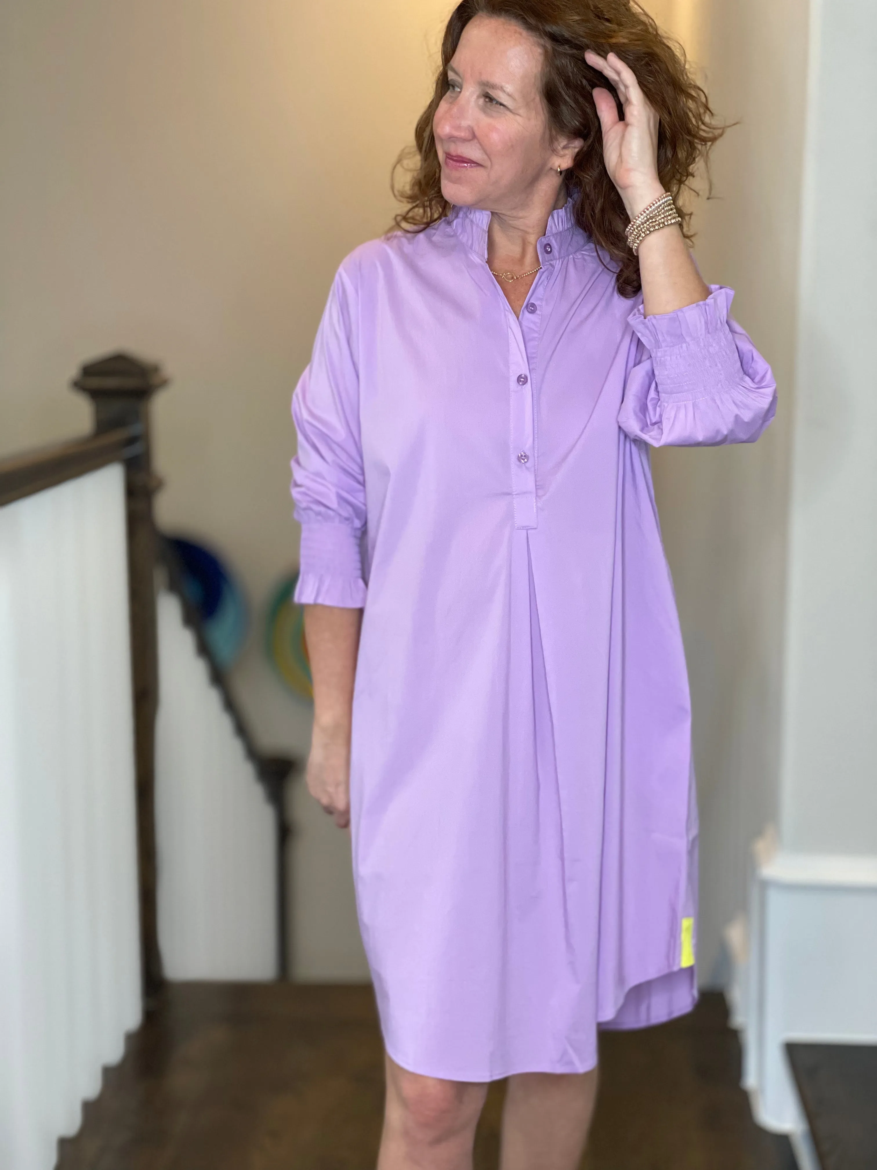 Caryn Lawn Kimberly Dress in Lilac