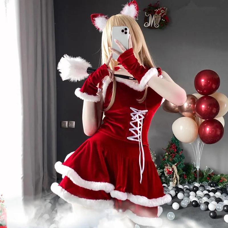 Cos BUnny girl new year Christmas suit BY9008