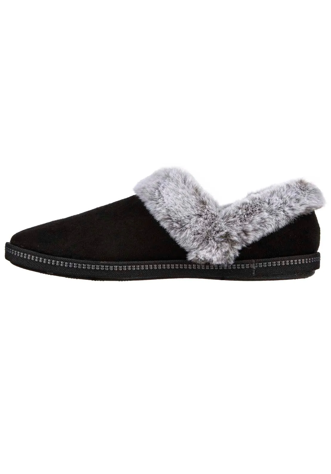 Cosy Campfire Slipper - Black