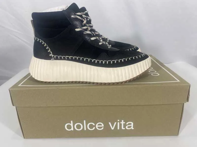 DALEY SNEAKERS BLACK MULTI SUEDE - re:vita