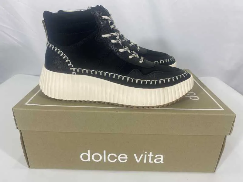 DALEY SNEAKERS BLACK MULTI SUEDE - re:vita