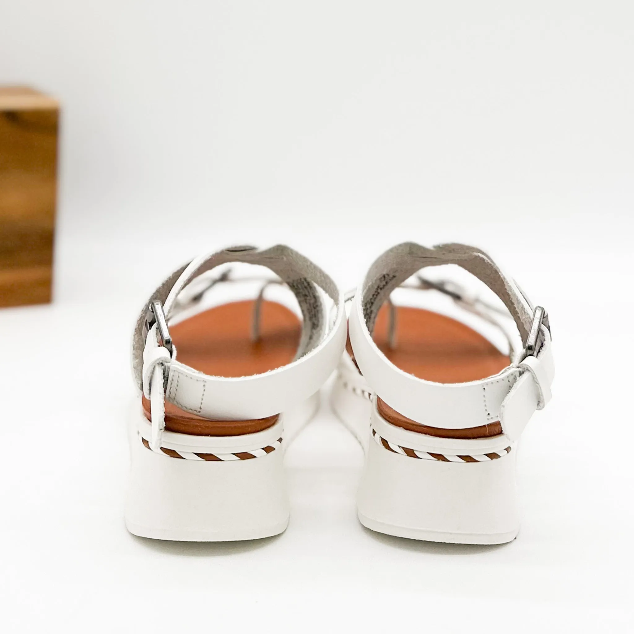 Enna Sandal in White