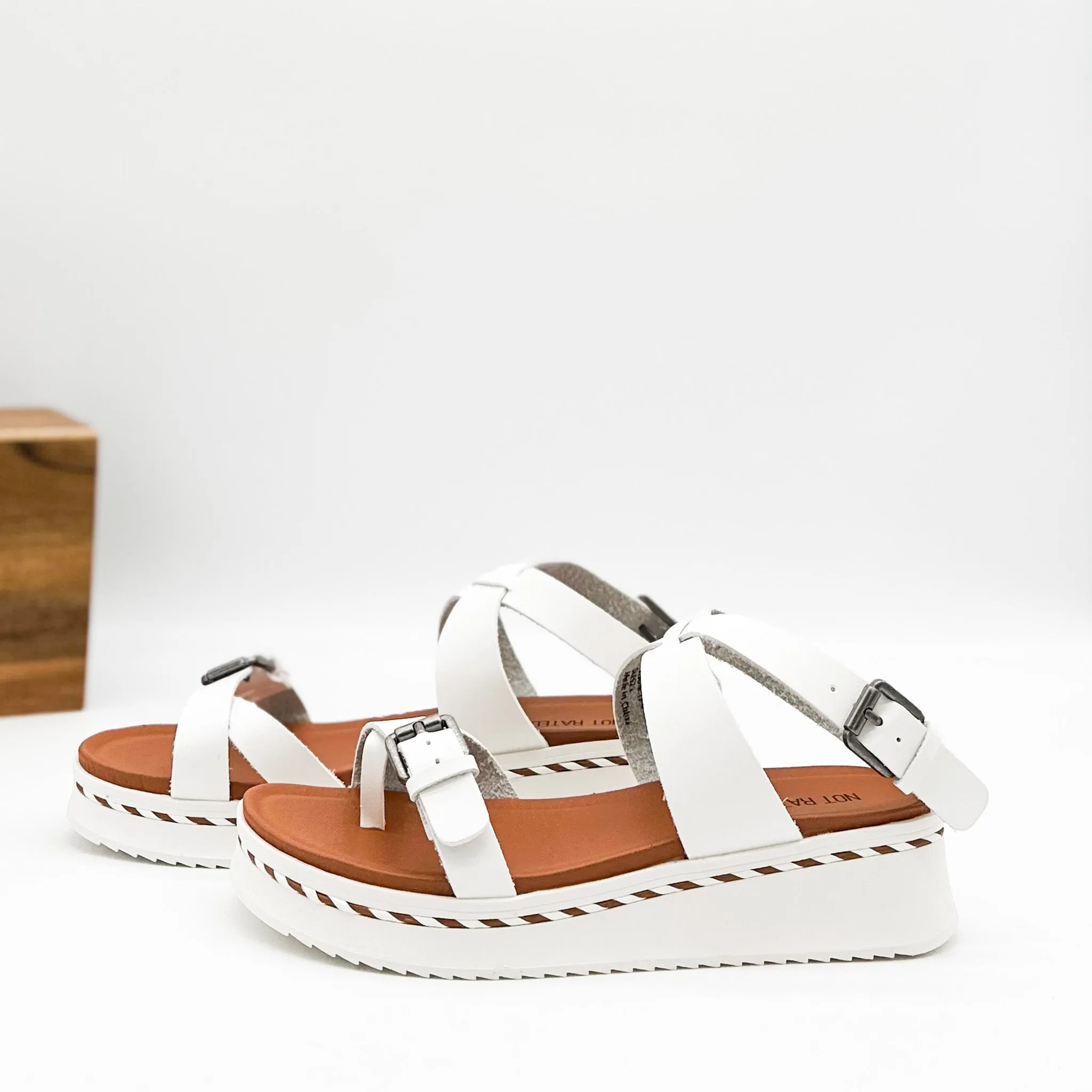 Enna Sandal in White