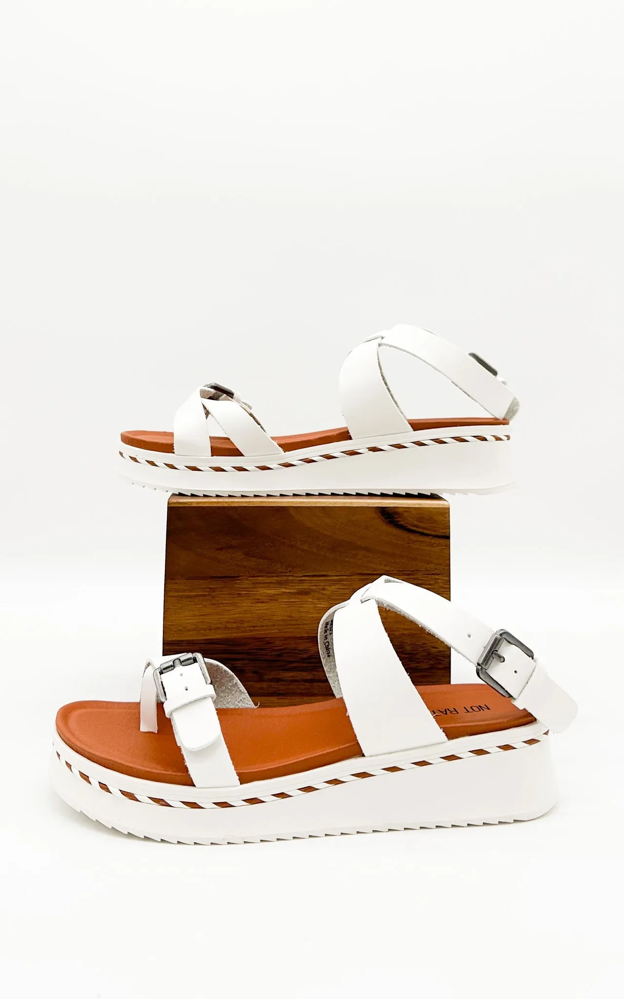 Enna Sandal in White