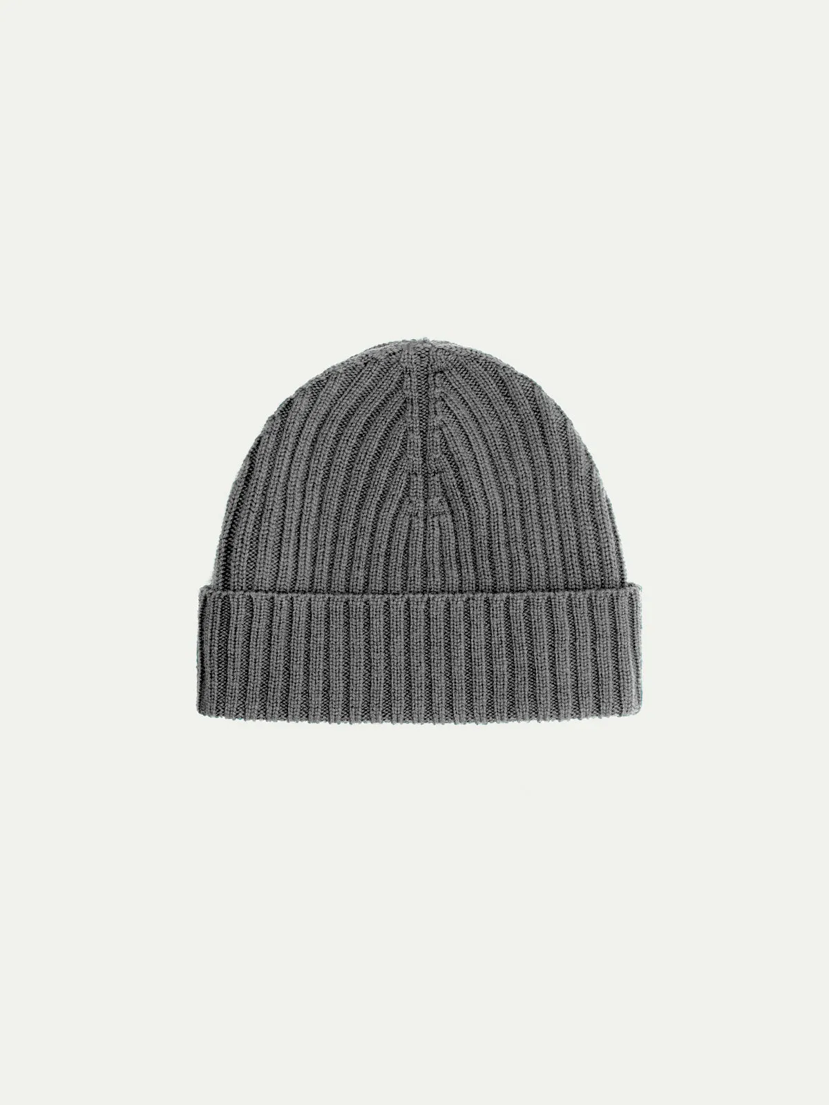 Extrafine Merino Hat Dark Grey