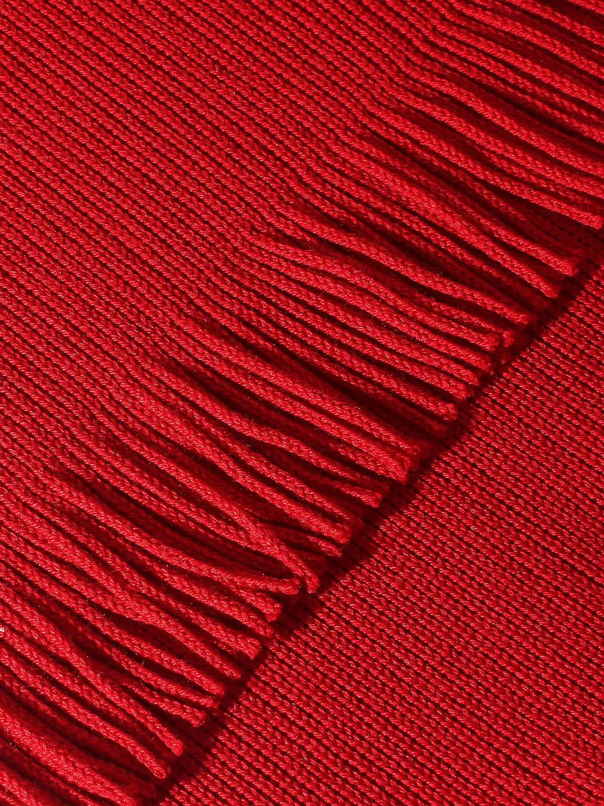 Extrafine Merino Scarf Red