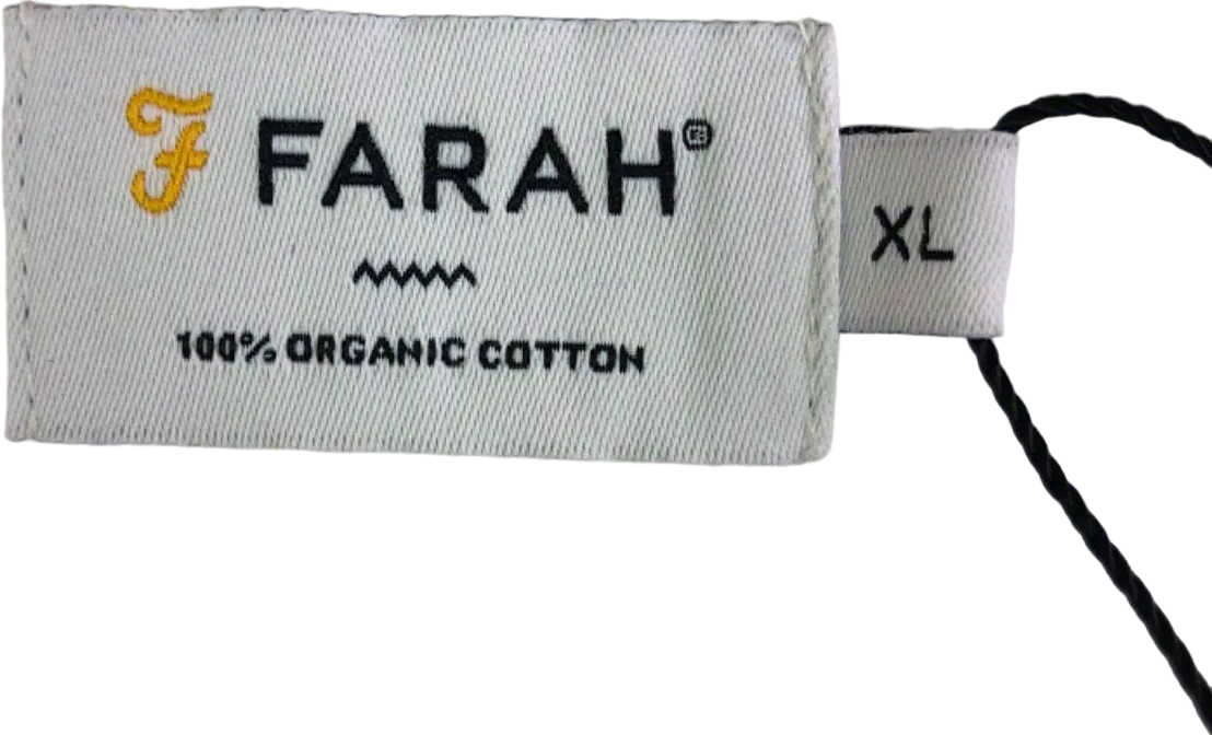 Farah White Blanes SS Polo UK XL