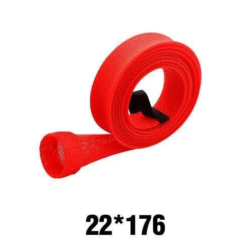 Fishing Rod Cover Elastic Tangled Fishing Rod Socks High Elasticity Retractable Protective Cover