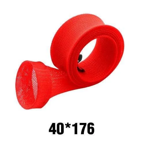 Fishing Rod Cover Elastic Tangled Fishing Rod Socks High Elasticity Retractable Protective Cover