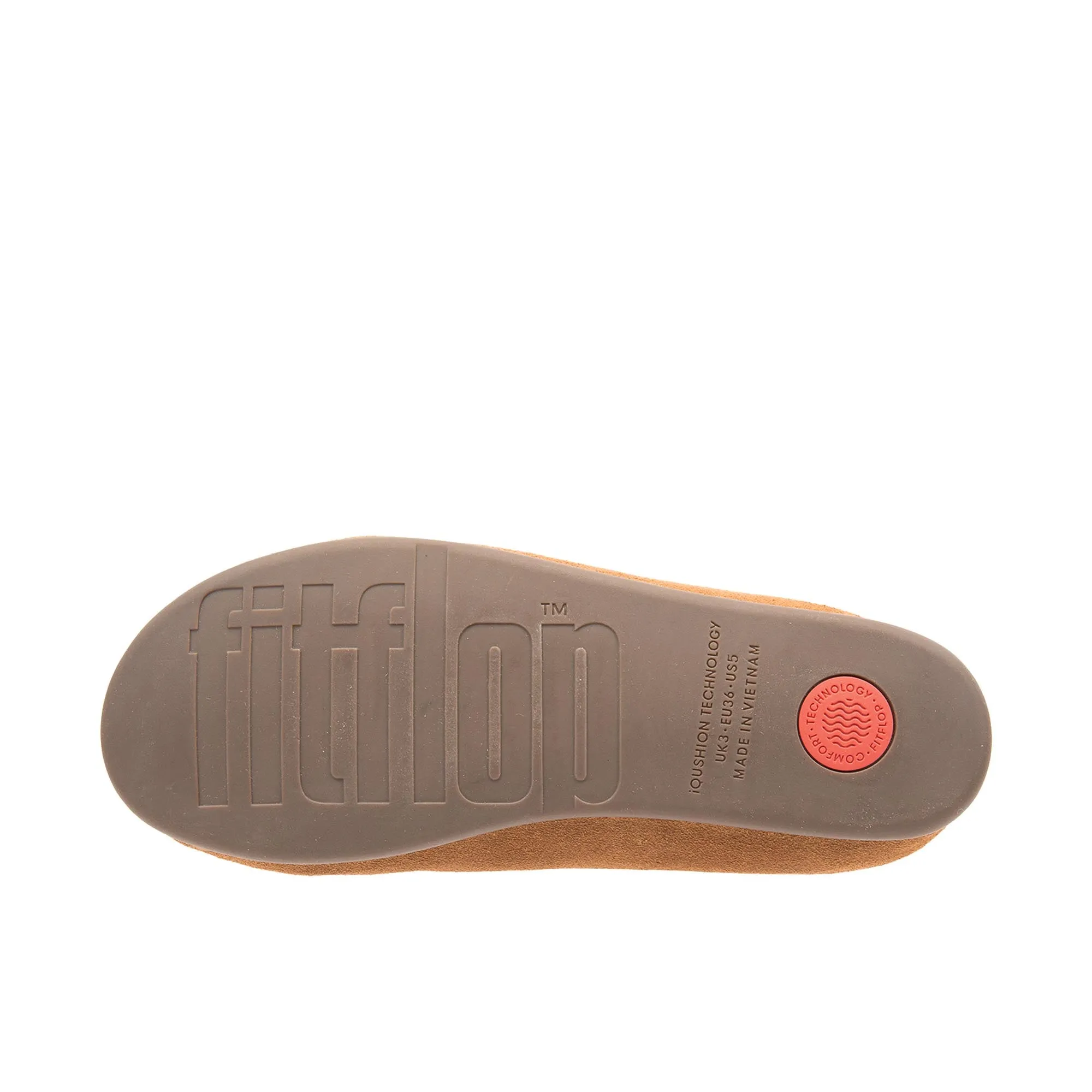 FitFlop Womens Chrissie Shearling Tumbled Tan