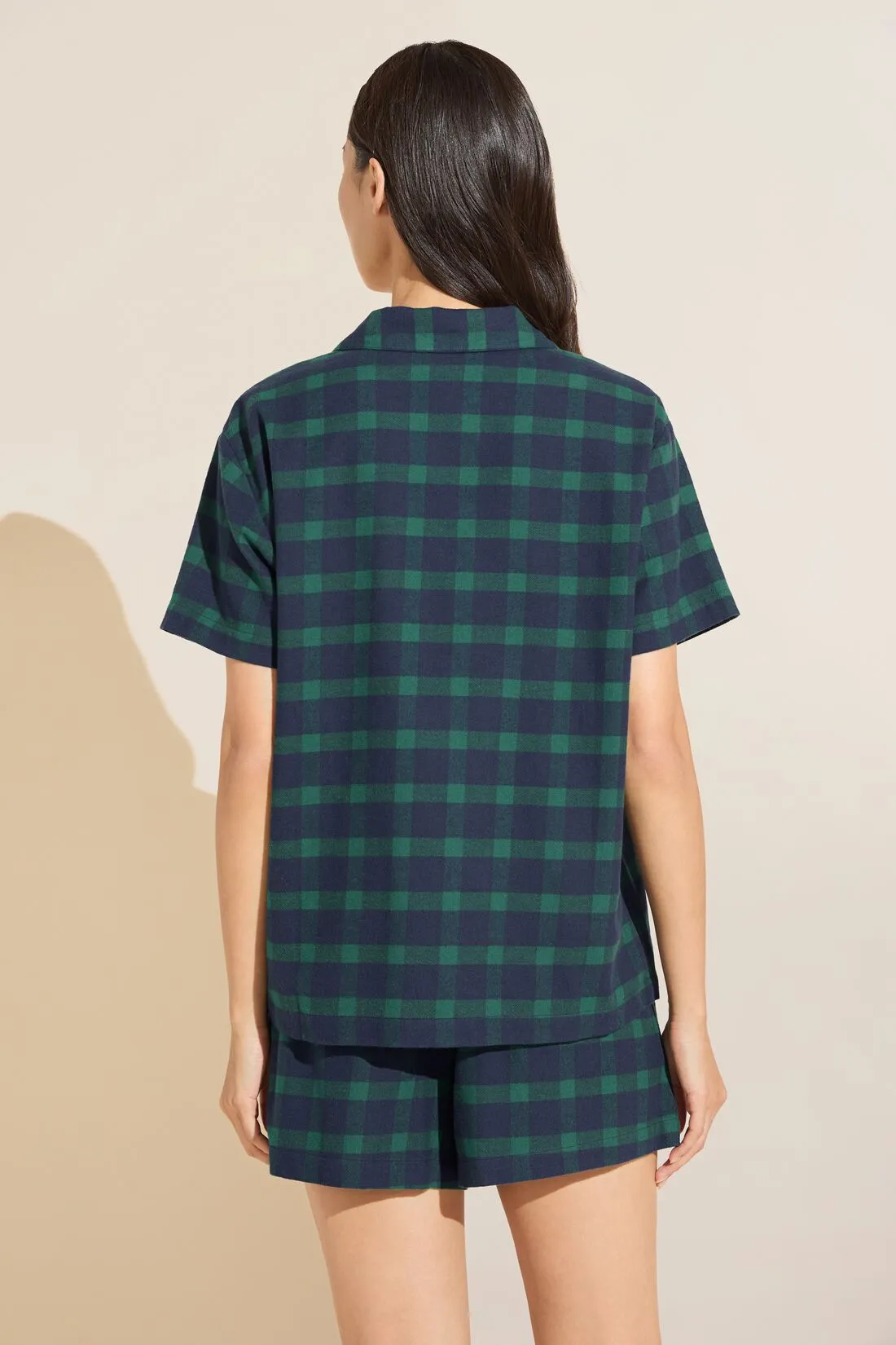 Flannel Short PJ Set