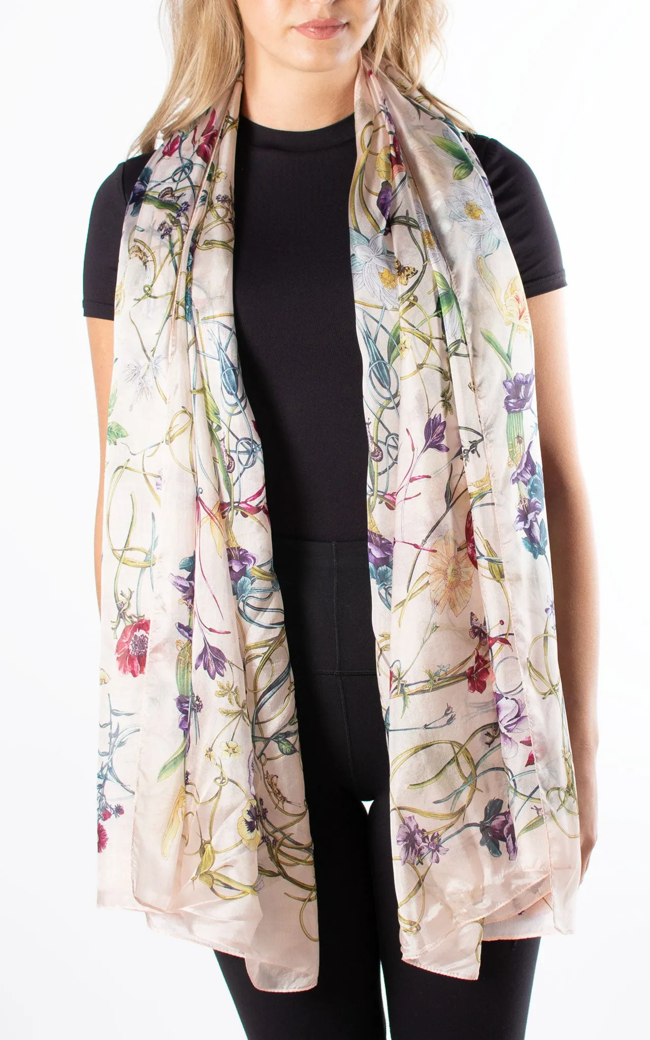 Flora Silk Scarf