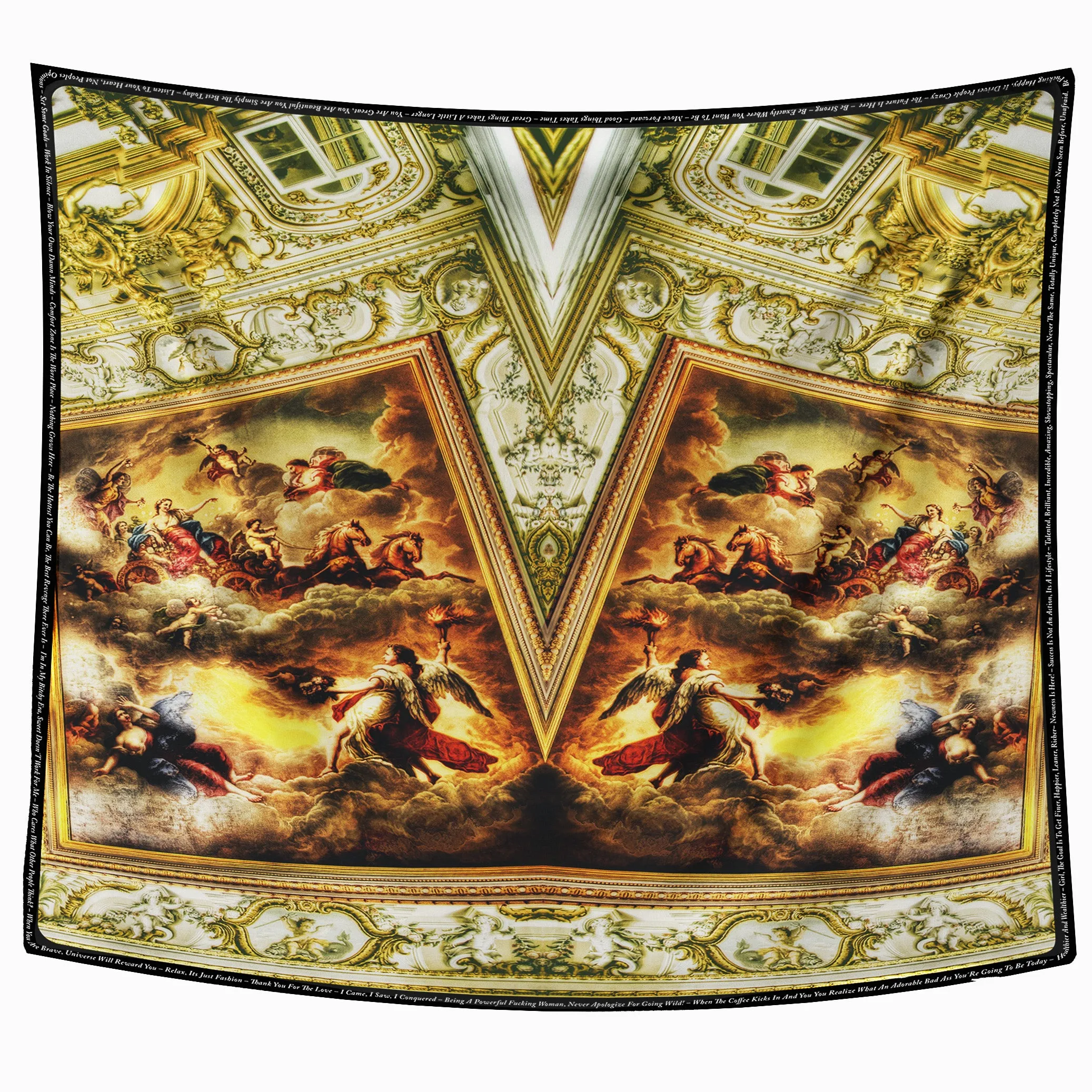 Florence scarf golden roof