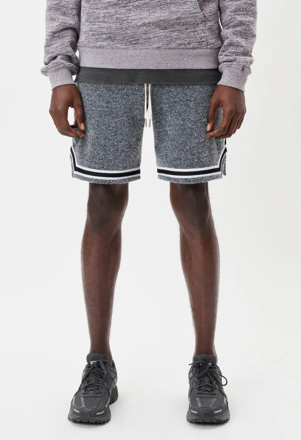 Fur Terry Game Shorts / Charcoal