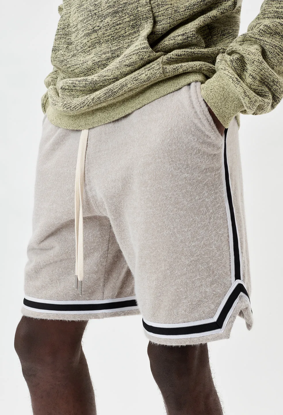 Fur Terry Game Shorts / Wheat