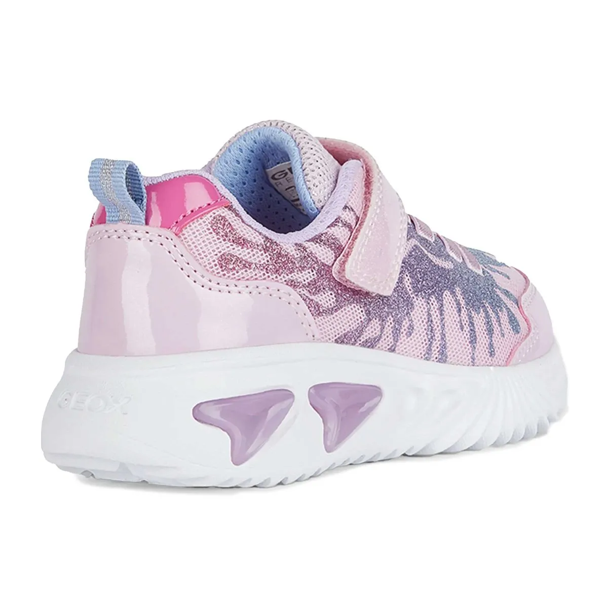 Geox Girl's Assister Pink/Sky (Sizes 26-32)