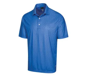 Greg Norman Mens Polo 2Below Tee Time Indigo