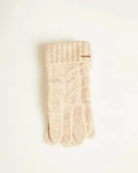 Hali Gloves Oatmeal Melange