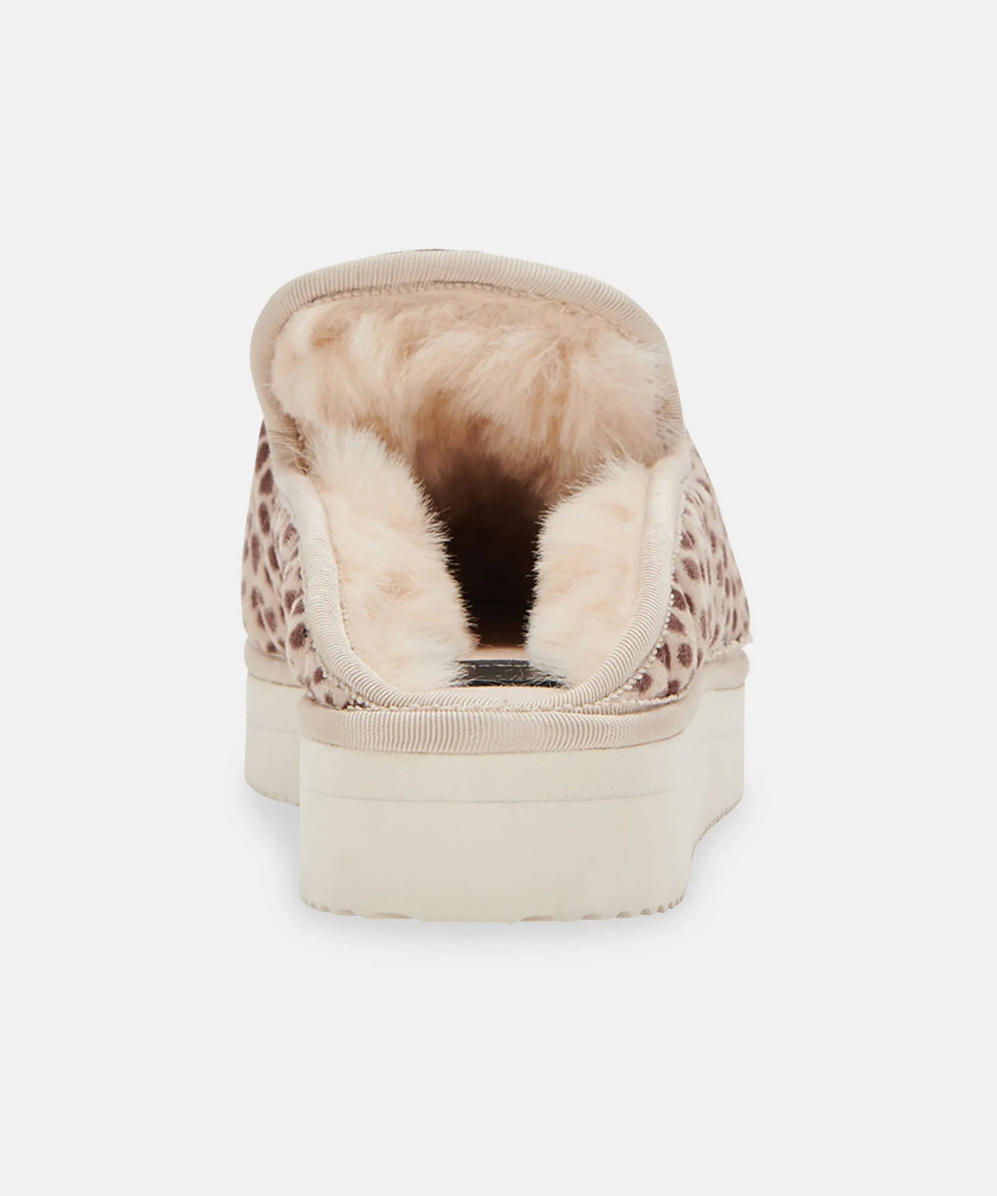 HARRY SLIPPERS LEOPARD STELLA SUEDE re:vita