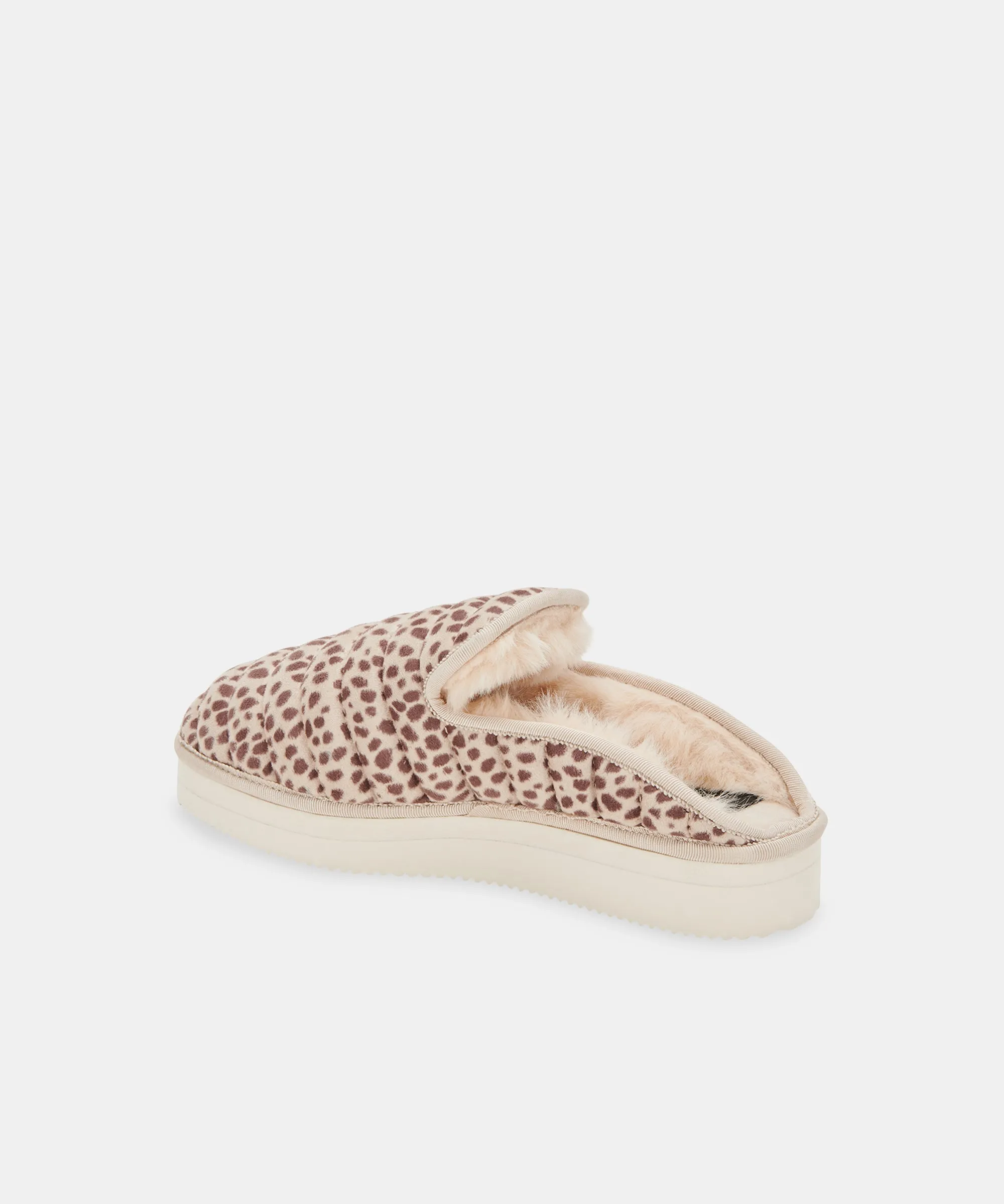 HARRY SLIPPERS LEOPARD STELLA SUEDE re:vita