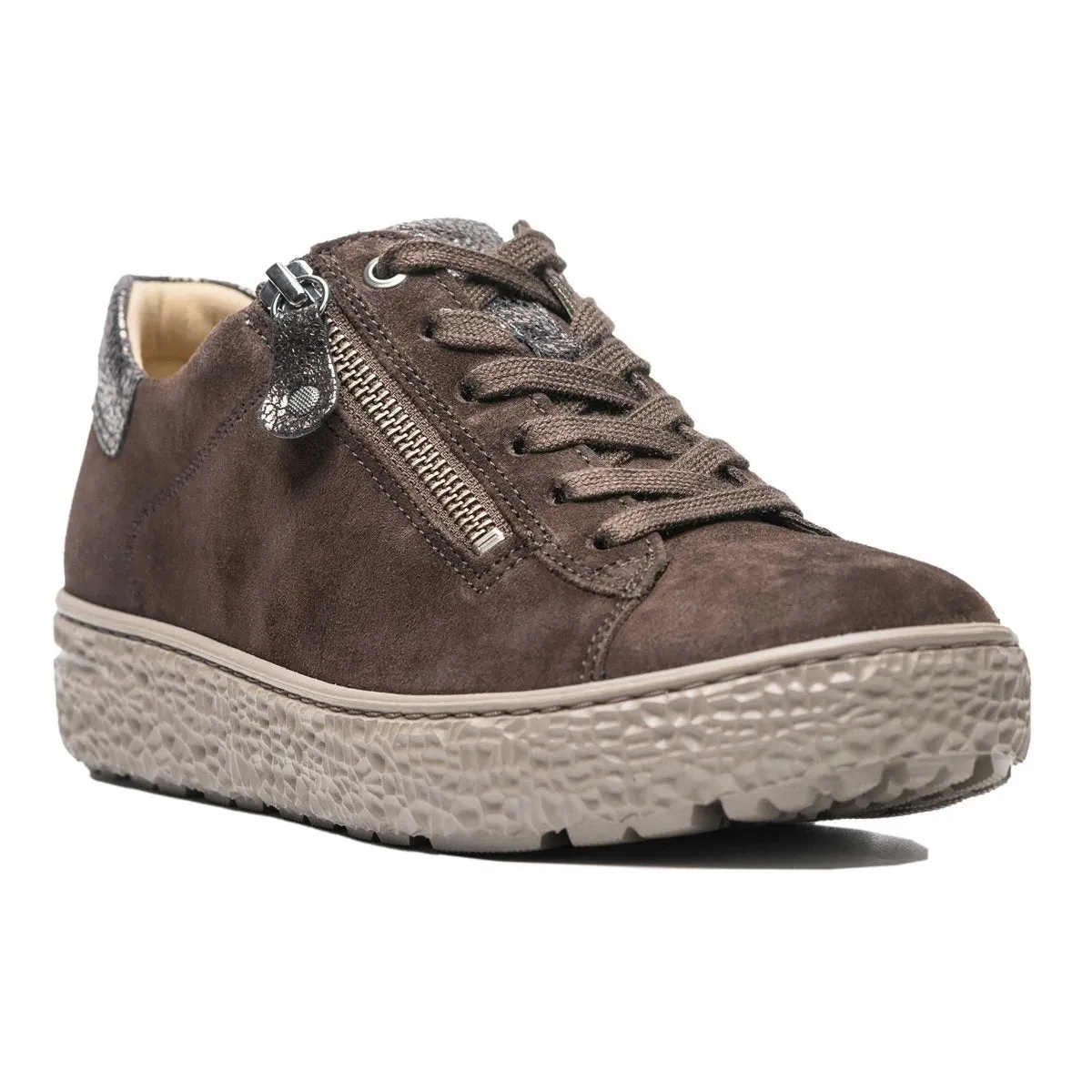 Hartjes Women's Phil Dark Brown/Ant Gold